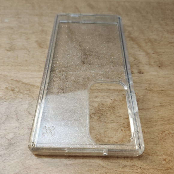 Speck Presidio Perfect-Clear w/ Glitter case for Samsung Galaxy S23 Ultra - Picture 8 of 9